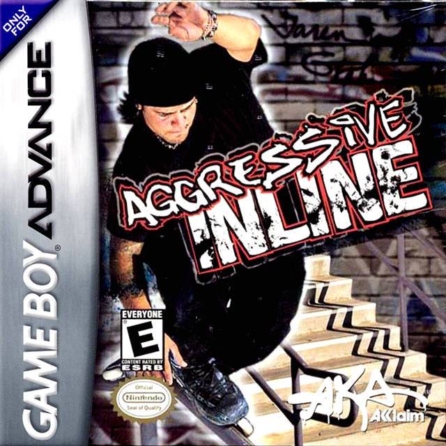 Aggressive Inline - Nintendo Game Boy Advance GBA GBA SP NGBA NGBA SP Video Game