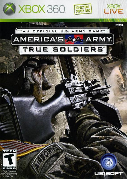 Americas Army True Soldiers - Microsoft Xbox 360 X360 Video Game