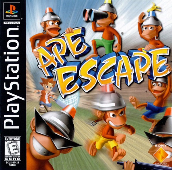 Ape Escape - Sony PlayStation 1 PS1 PS2 PS3 PS PSX Video Game