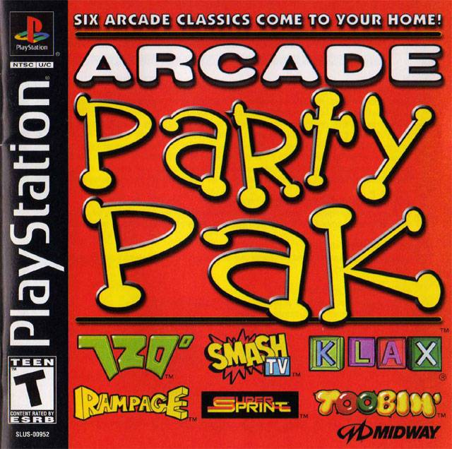 Arcade Party Pak - Sony PlayStation 1 PS1 PS2 PS3 PS PSX Video Game