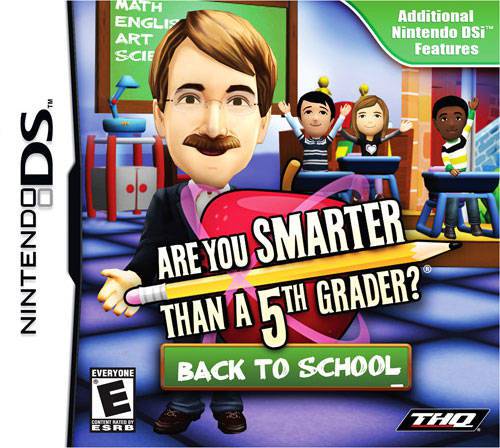 Are You Smarter Than a 5th Grader? Back to School - Nintendo DS