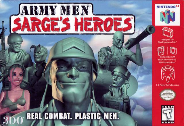 Army Men Sarges Heroes - Nintendo 64