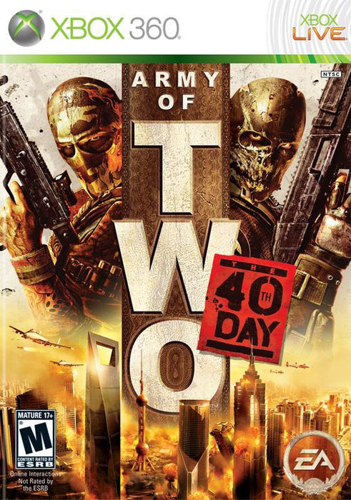 Army of Two The 40th Day - Microsoft Xbox 360 X360 Video Game