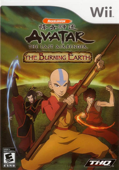 Avatar The Last Airbender – The Burning Earth - Wii