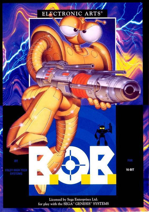 B.O.B. - Sega Genesis SG GEN Mega Drive SMD Video Game