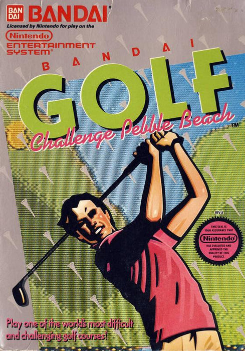 Bandai Golf Challenge Pebble Beach - Nintendo Entertainment System