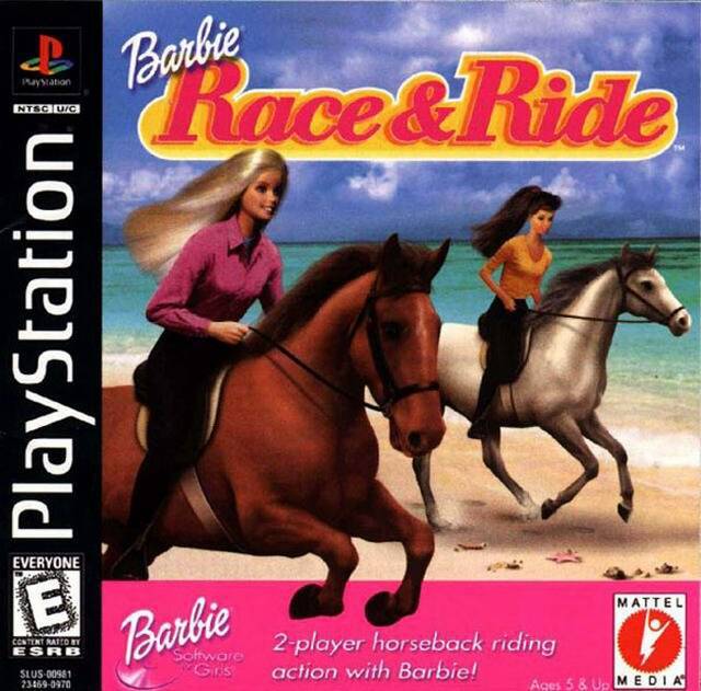 Barbie Race & Ride - PlayStation 1