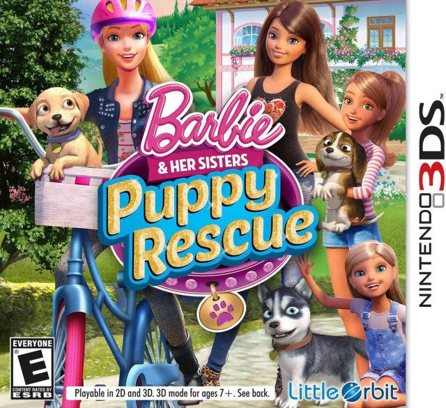 Barbie and Her Sisters Puppy Rescue - Nintendo 3DS