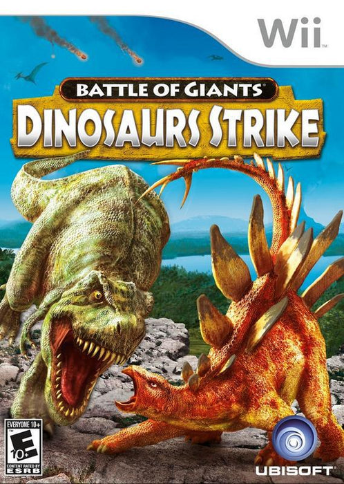 Battle of Giants Dinosaur Strike - Nintendo Wii NW Video Game