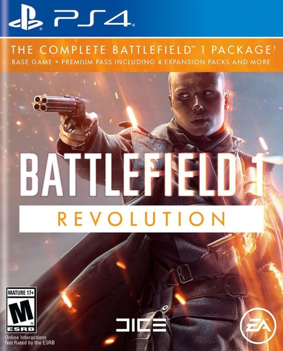 Battlefield 1 Revolution - Sony PlayStation 4 PS4 Video Game