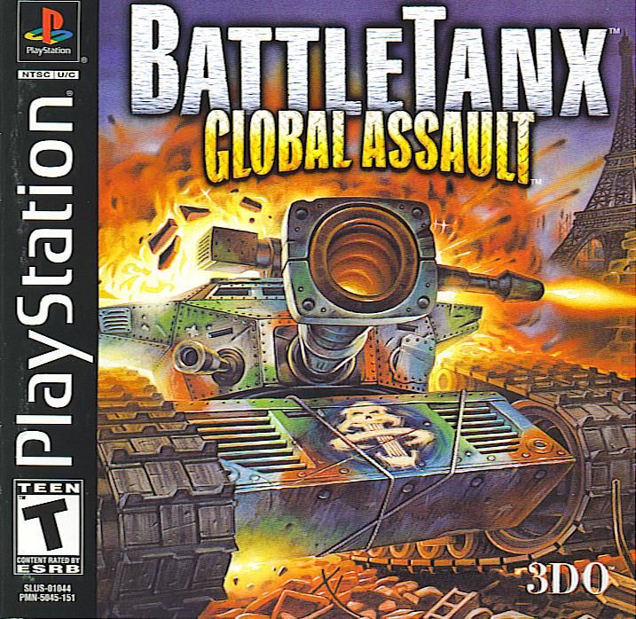 Battletanx Global Assault - Sony PlayStation 1 PS1 PS2 PS3 PS PSX Video Game