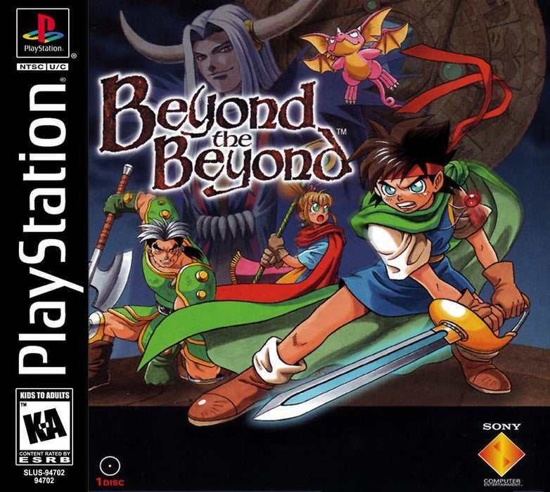 Beyond the Beyond - Sony PlayStation 1 PS1 PS2 PS3 PS PSX Video Game