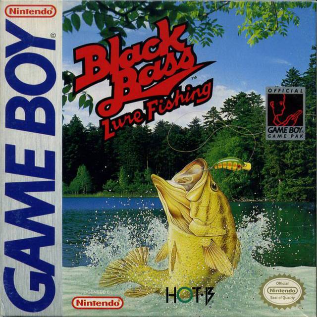 Black Bass Lure Fishing - Game Boy