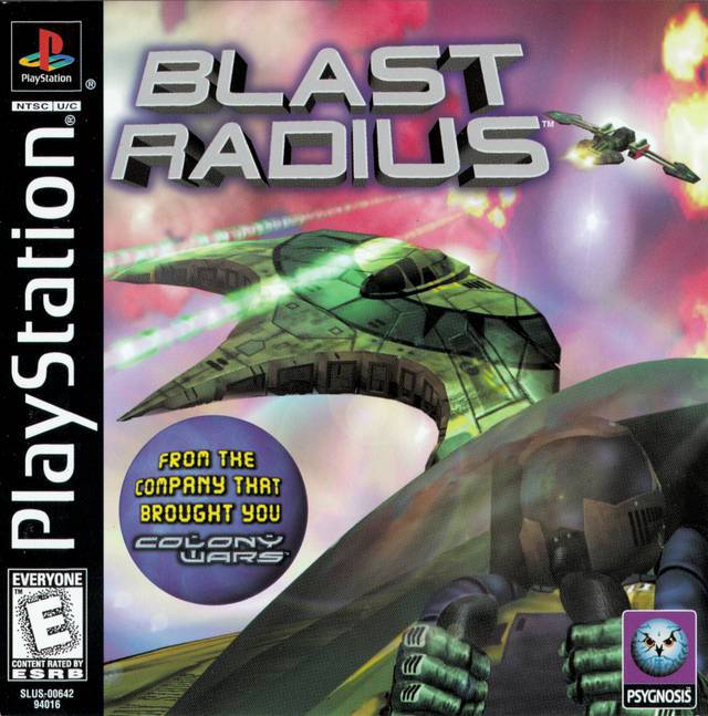 Blast Radius - Sony PlayStation 1 PS1 PS2 PS3 PS PSX Video Game