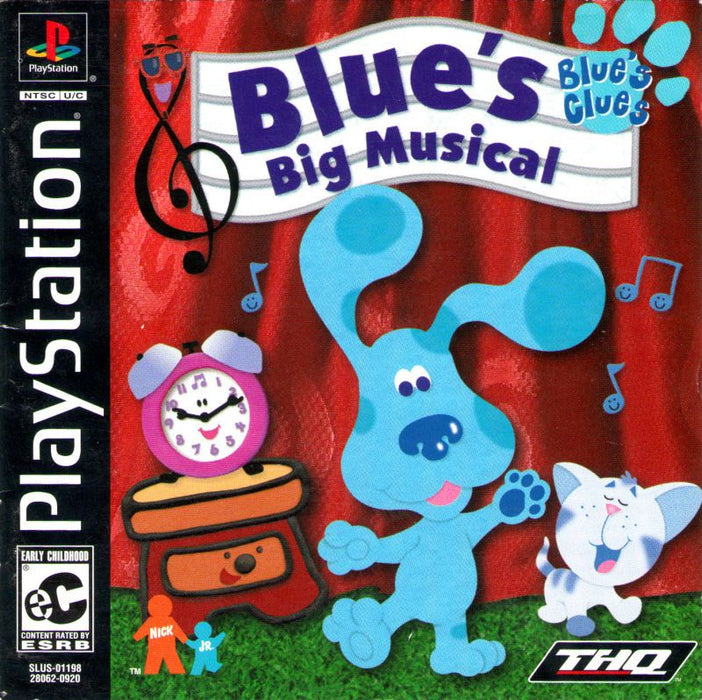 Blues Clues Blues Big Musical - PlayStation 1