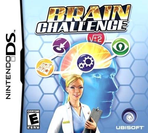 Brain Challenge - Nintendo DS DSL DSi DSiXL NDSi NDSiXL Dual Screen Video Game