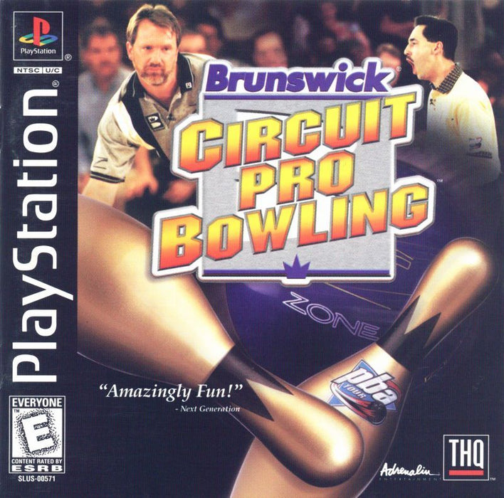 Brunswick Circuit Pro Bowling - Sony PlayStation 1 PS1 PS2 PS3 PS PSX Video Game