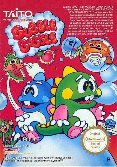 Bubble Bobble - Nintendo Entertainment System