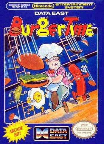 BurgerTime - Nintendo Entertainment System