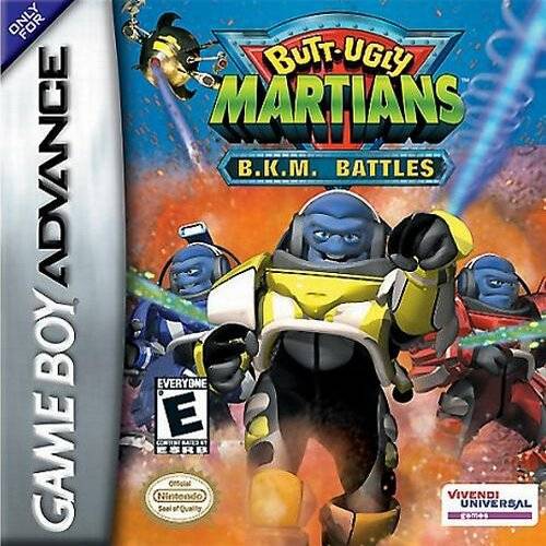 Butt Ugly Martians B.K.M. Battles - Game Boy Advance