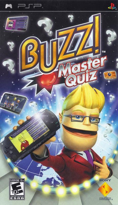 Buzz! Master Quiz - Sony PlayStation Portable PSP-1000 PSP-2000 PSP-3000 Game