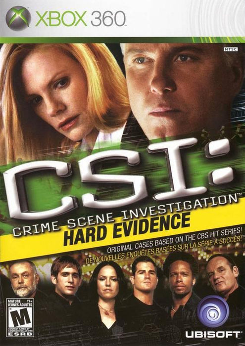 CSI Crime Scene Investigation Hard Evidence - Xbox 360