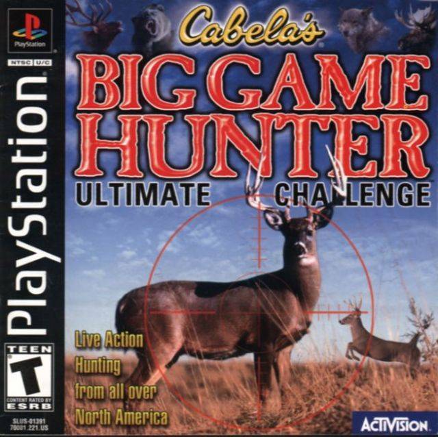 Cabelas Big Game Hunter Ultimate Challenge - PlayStation 1