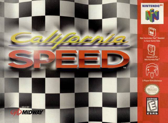 California Speed - Nintendo 64 N64 Video Game