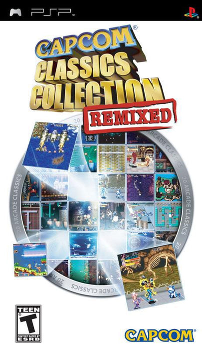 Capcom Classics Collection Remixed - PlayStation Portable