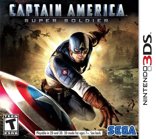 Captain America Super Soldier - Nintendo 3DS