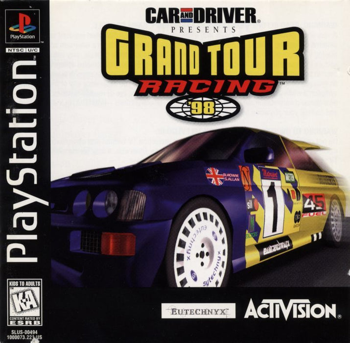 Car & Driver Presents Grand Tour Racing 98 - PlayStation 1
