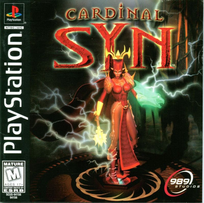 Cardinal Syn - Sony PlayStation 1 PS1 PS2 PS3 PS PSX Video Game