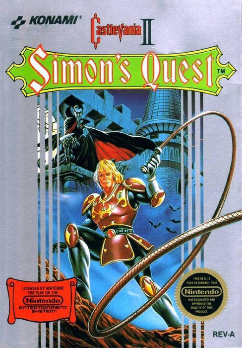 Castlevania II Simons Quest - Nintendo Entertainment System