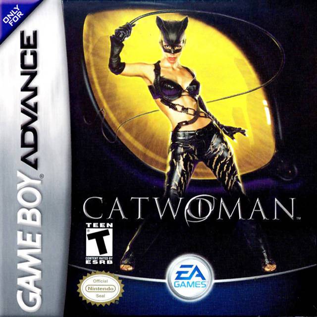 Catwoman - Nintendo Game Boy Advance GBA GBA SP NGBA NGBA SP Video Game