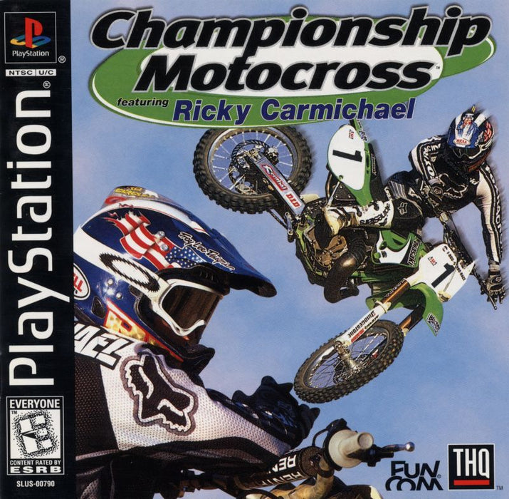 Championship Motocross featuring Ricky Carmichael - PlayStation 1