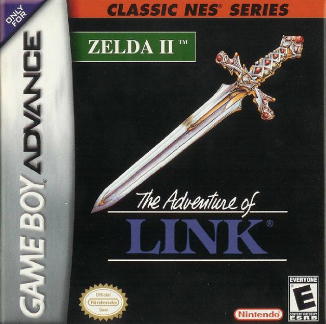 Classic NES Series Zelda II The Adventure of Link - Game Boy Advance