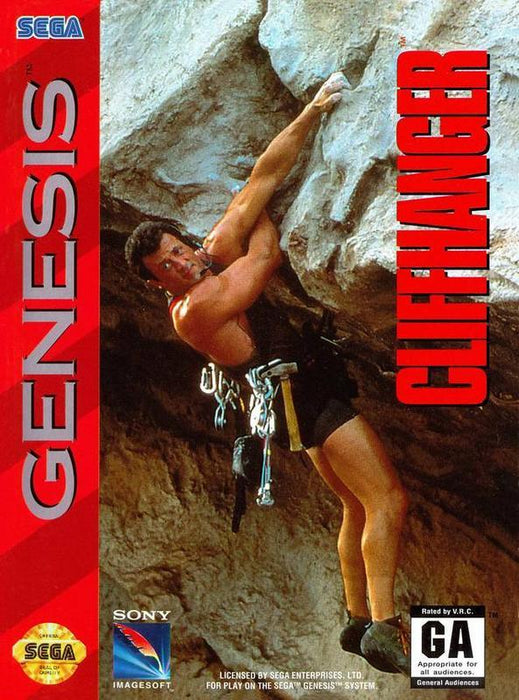 Cliffhanger - Sega Genesis SG GEN Mega Drive SMD Video Game