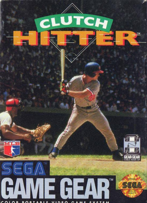 Clutch Hitter - Sega Game Gear GG Video Game