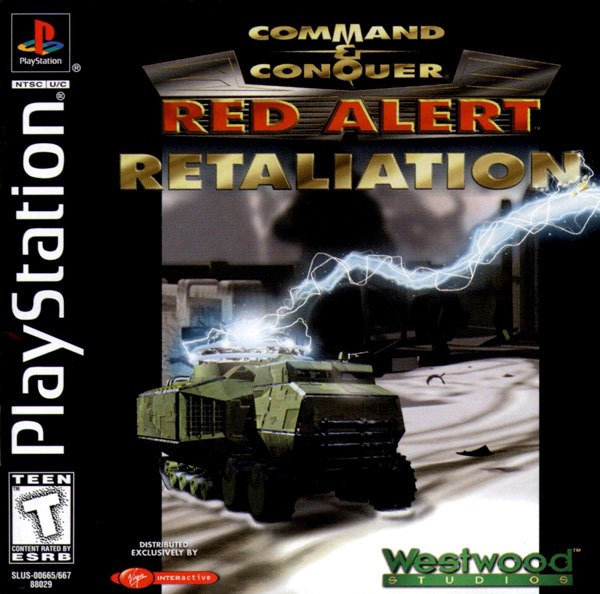 Command & Conquer Red Alert Retaliation - PlayStation 1