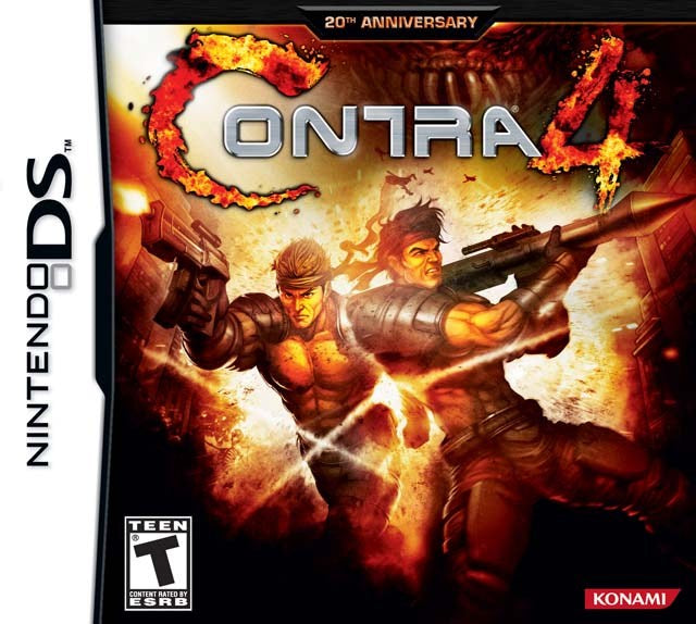 Contra 4 - Nintendo DS DSL DSi DSiXL NDSi NDSiXL NDS NDSL Dual Screen Video Game