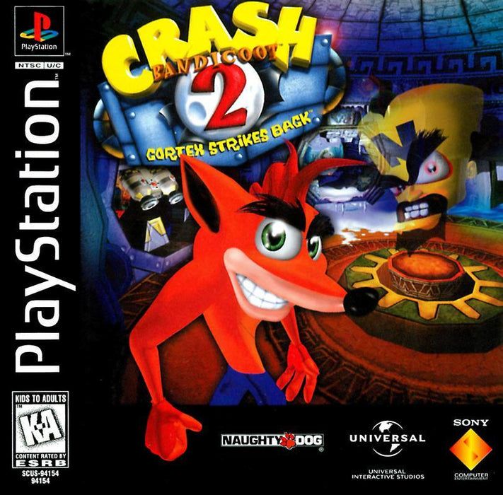 Crash Bandicoot 2 Cortex Strikes Back - PlayStation 1