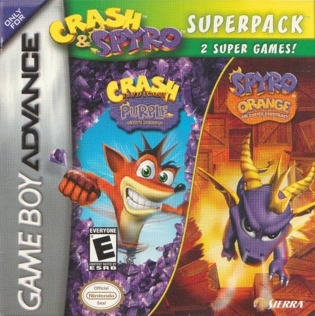 Crash & Spyro Superpack - Game Boy Advance