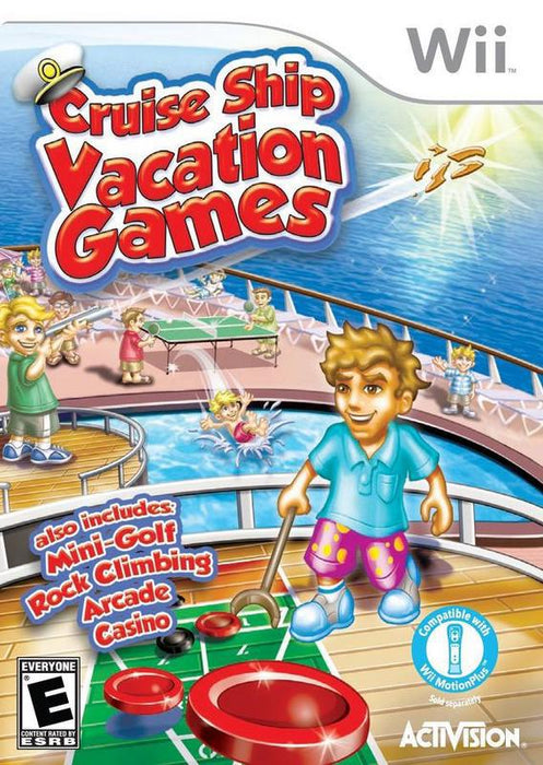 Cruise Ship Vacation Games - Wii