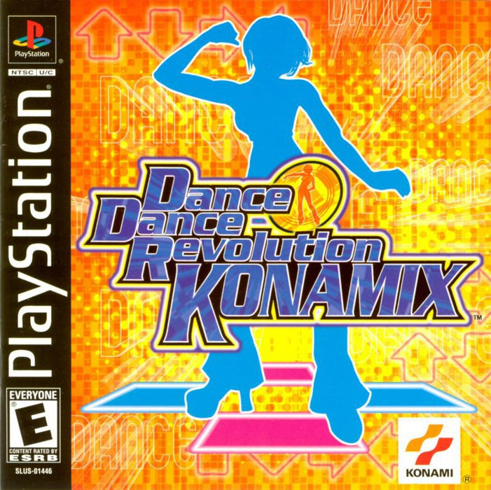 Dance Dance Revolution Konamix - Sony PlayStation 1 PS1 PS2 PS3 PSX Video Game