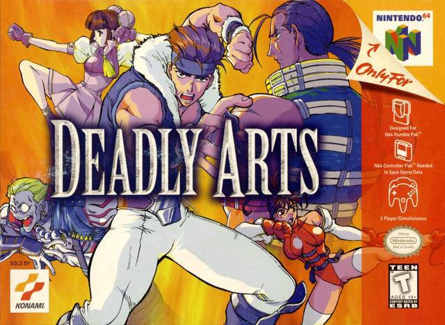 Deadly Arts - Nintendo 64 N64 Video Game