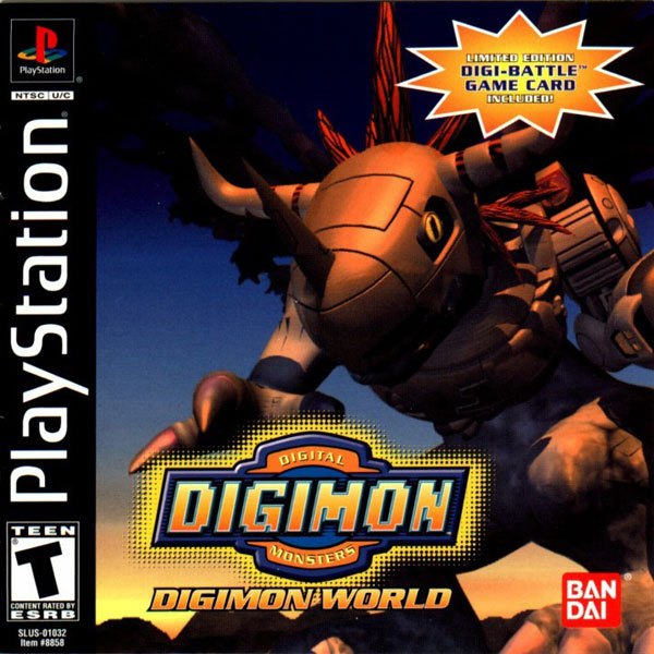 Digimon World - Sony PlayStation 1 PS1 PS2 PS3 PS PSX Video Game