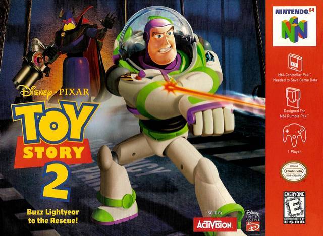 DisneyPixar Toy Story 2 Buzz Lightyear to the Rescue - Nintendo 64