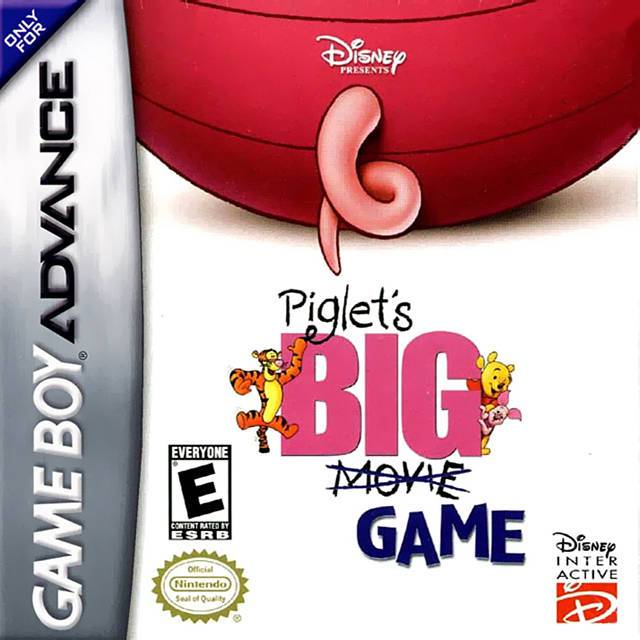 Disney Presents Piglets Big Game - Game Boy Advance