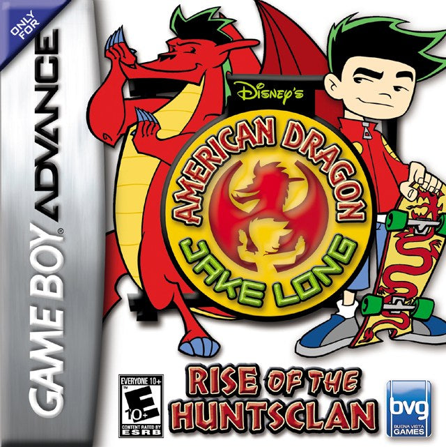 Disneys American Dragon Jake Long Rise of the Huntsclan - Game Boy Advance