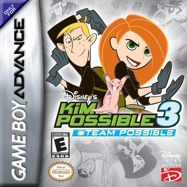 Disneys Kim Possible 3 Team Possible - Game Boy Advance